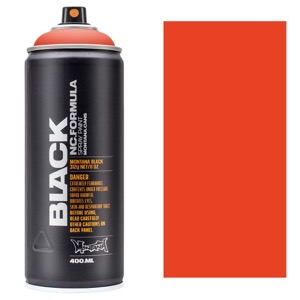 Montana BLACK Spray Paint 400ml Infra Red