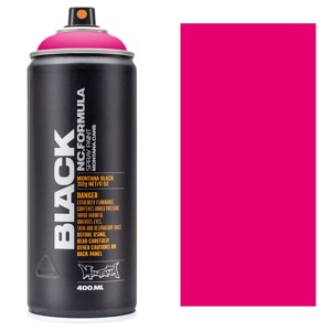 Montana BLACK Spray Paint 400ml Infra Pink