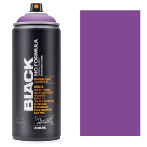 Montana BLACK Spray Paint 400ml Infra Violet