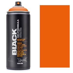 Montana BLACK Spray Paint 400ml Power Orange