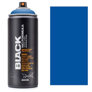 Montana BLACK Spray Paint 400ml Power Blue