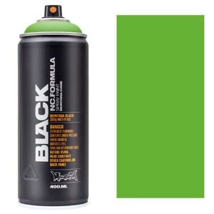 Montana BLACK Spray Paint 400ml Power Green