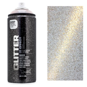 Montana GLITTER EFFECT Spray Paint 400ml Dusty Gold