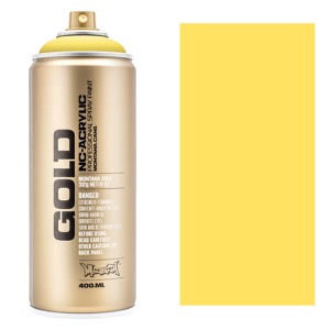 Montana GOLD Acrylic Spray Paint 400ml Easter Yellow