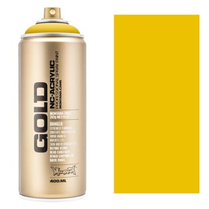 Montana GOLD Acrylic Spray Paint 400ml Banana
