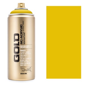 Montana GOLD Acrylic Spray Paint 400ml Asia