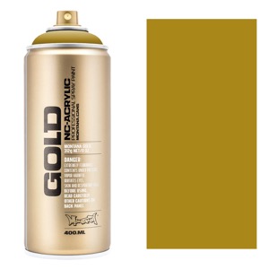 Montana GOLD Acrylic Spray Paint 400ml Mustard