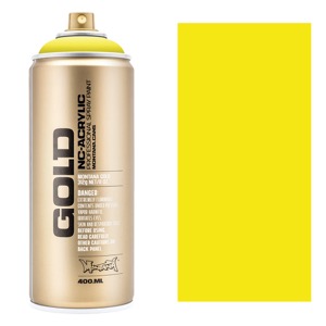 Montana GOLD Acrylic Spray Paint 400ml Brimstone