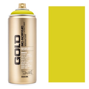 Montana GOLD Acrylic Spray Paint 400ml Banana Joe
