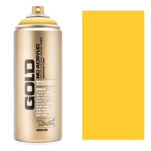 Montana GOLD Acrylic Spray Paint 400ml Yellow Submarine