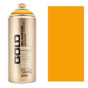 Montana GOLD Acrylic Spray Paint 400ml Yolk
