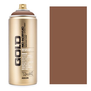 Montana GOLD Acrylic Spray Paint 400ml Hot Chocolate