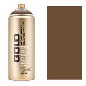 Montana GOLD Acrylic Spray Paint 400ml Palish Brown