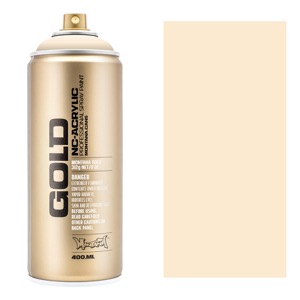 Montana GOLD Acrylic Spray Paint 400ml White Orange