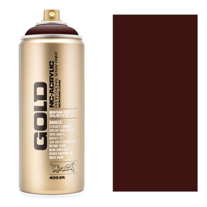 Montana GOLD Acrylic Spray Paint 400ml Black Red