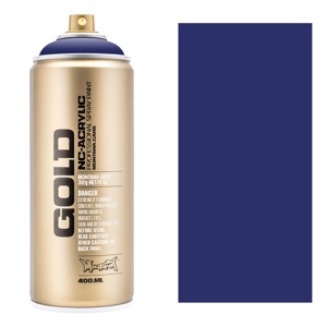 Montana GOLD Acrylic Spray Paint 400ml Blue Velvet