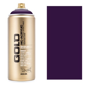Montana GOLD Acrylic Spray Paint 400ml Black Purple