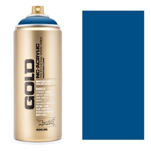Montana GOLD Acrylic Spray Paint 400ml Signal Blue