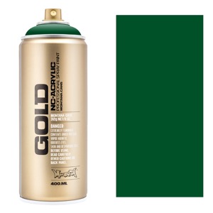Montana GOLD Acrylic Spray Paint 400ml Smaragd Green