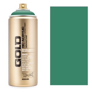 Montana GOLD Acrylic Spray Paint 400ml Malachite Dark