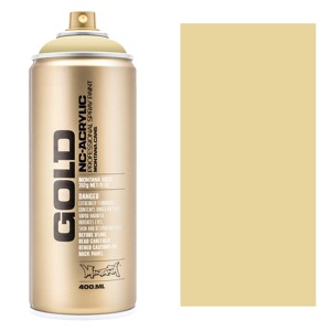 Montana GOLD Acrylic Spray Paint 400ml Sahara Yellow