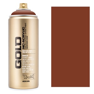 Montana GOLD Acrylic Spray Paint 400ml Silverchrome