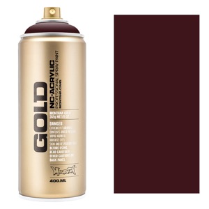Montana GOLD Acrylic Spray Paint 400ml Wine Red