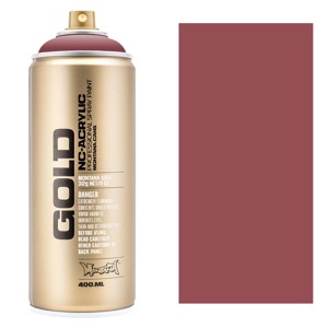 Montana GOLD Acrylic Spray Paint 400ml Lip