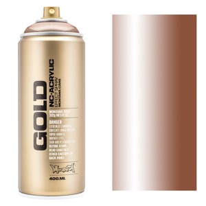 Montana GOLD Acrylic Spray Paint 400ml Copperchrome