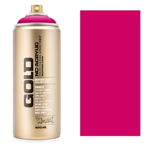 Montana GOLD Acrylic Spray Paint 400ml 100% Magenta