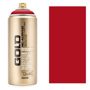 Montana GOLD Acrylic Spray Paint 400ml Shock Kent Blood Red