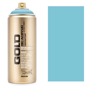 Montana GOLD Acrylic Spray Paint 400ml Shock Blue Light