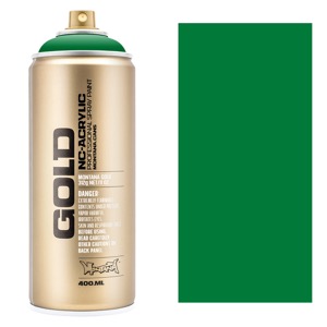 Montana GOLD Acrylic Spray Paint 400ml Shock Green