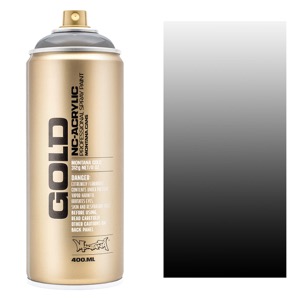 Montana GOLD Acrylic Spray Paint 400ml Transparent Black