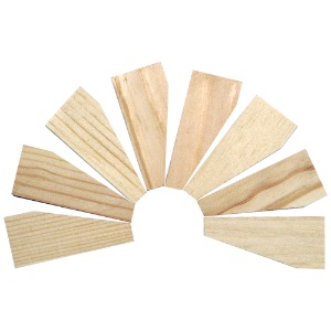 Masterpiece Monet Pro & Classic Stretcher Bar Wood Key 8 Pack 1/4"