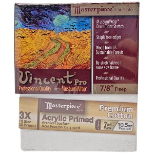 Masterpiece Vincent Pro MONTEREY 7oz Cotton Canvas 7/8" Trad. 4"x5"