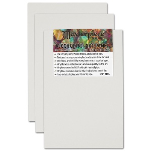 Masterpiece Alcohol Ink Art Panel 3 Pack - 4x6