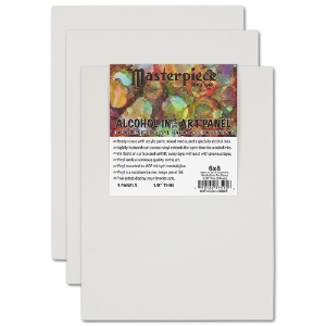 Masterpiece Alcohol Ink Art Panel 3 Pack - 6x8