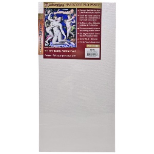 Masterpiece Hardcore Pro CARMEL 7oz Smooth Cotton Canvas 1/8" Panel 8"x16"