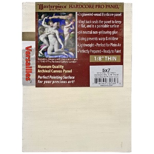 Masterpiece Hardcore Pro VERSAILLES 6oz Artfix Linen 1/8" Panel 5"x7"