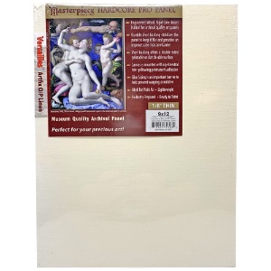 Masterpiece Hardcore Pro VERSAILLES 6oz Artfix Linen 1/8" Panel 9"x12"