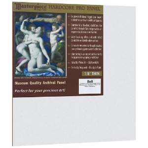 Masterpiece Hardcore Pro MONTEREY 7oz Cotton Canvas 1/8" Panel 8"x8"