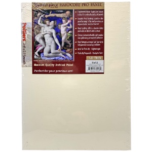 Masterpiece Hardcore Pro POITIERS 6.2oz Artfix Linen 1/8" Panel 9"x12"