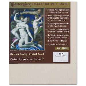 Masterpiece Hardcore Pro VENTURA 7oz Exquisite Linen 1/8" Panel 5"x7"