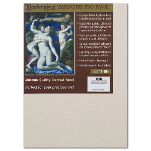 Masterpiece Hardcore Pro VENTURA 7oz Exquisite Linen 1/8" Panel 6"x8"
