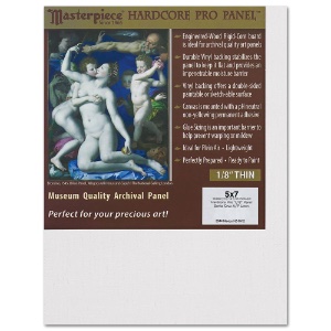 Masterpiece Hardcore Pro SANTA CRUZ 7oz Belgian Linen 1/8" Panel 5"x7"