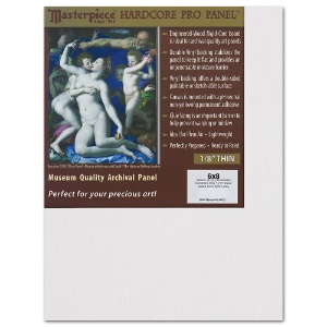 Masterpiece Hardcore Pro SANTA CRUZ 7oz Belgian Linen 1/8" Panel 6"x8"
