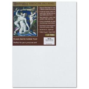 Masterpiece Hardcore Pro SANTA CRUZ 7oz Belgian Linen 1/8" Panel 9"x12"