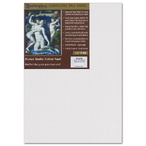 Masterpiece Hardcore Pro SANTA CRUZ 7oz Belgian Linen 1/8" Panel 11"x14"
