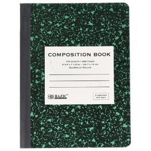 Graph Composition Book 8x10